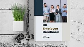 HR / Employee Handbook Template - StockInDesign