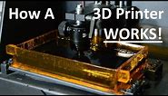 How a Resin DLP 3D Printer / SLA 3D Printer Works | See How It Works