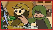 Counter Strike LOGIC | CS:GO Animation (de_dust2)