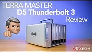 Terra-Master D5 Thunderbolt 3 - Great 5 Bay Direct Attached Storage (DAS) for Creative Pros!
