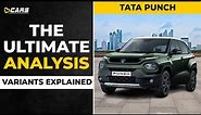 Tata Punch Variants Explained | Pure, Adventure, Accomplished, Creative | June 2023