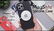 Apple iPhone 12 MagSafe Silicone Case Review on All Colors! Worth It?