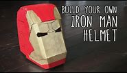 DIY Cardboard Iron Man Helmet