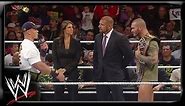 The Authority announces the WWE Championship Unification Match: Raw, November 25, 2013