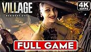 RESIDENT EVIL 8 VILLAGE Gameplay Walkthrough Part 1 FULL GAME [4K 60FPS] - No Commentary