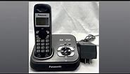 Panasonic KX-TG9331T Dect 6.0 Talking ID Caller Cradle W/ Phone KX-TGA931T