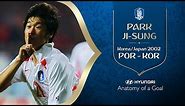 Park Ji-Sung Goal | Portugal v Korea Republic | 2002 FIFA World Cup