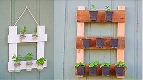 DIY Vertical Wall Planter Garden