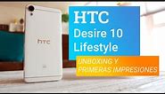 HTC Desire 10 Lifestyle: Unboxing y primeras impresiones - Bitfeed