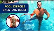 Low Back Pool Exercise 💪 Aquatic Therapy for Back Pain Relief