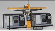 New 4 - Axis Cartesian Gantry Robot / CNC machine automation gantry loader #automation #cnc