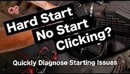 Hard Start? Not Starting? Click sound? Find Out Why | Dead Battery Alternator Starter Test