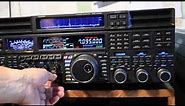 YAESU FTDX5000MP LTD short review with SM-5000 and Yaesu M-1