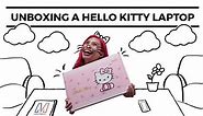 Hello Kitty laptop Unboxing