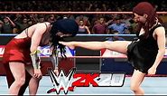 Wonder Woman v Black Widow! - WWE 2K20 Formal Wear Iron Woman Match