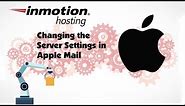 Changing the Server Settings in Apple Mail