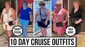 10 Day Caribbean Cruise Petite Plus Size Outfit Ideas For Women Over 50 - 2022