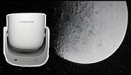 Enjoy the Moon in your room thanks to the Orzorz Galaxy Projector