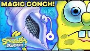 The Magic Conch in 5 Minutes! 🐚 "Club SpongeBob" 5 Minute Episode | SpongeBob