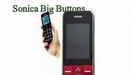 Sonica Big Buttons Mobile Phone