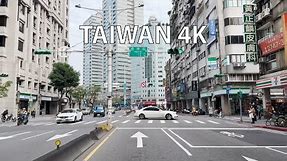 Driving Downtown - Taipei Taiwan 4K HDR
