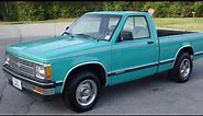 Test Drive 1992 Chevrolet S-10 SOLD $7,950 Maple Motors #1331