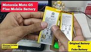 Motorola Moto G5 Plus Mobile Replacement Battery , Motorola Original Battery , XT1686 Battery , HG40
