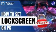 Wallpaper Engine: How to Set Lock Screen on PC EASILY! (2023 Guide) #wallpaperengine
