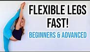 How to get Flexible Legs Fast