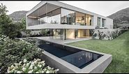 Luxury modern concrete house in Trento [ Timelapse ]