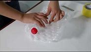 Inflatable packaging air bubble wrap packaging, eco-friendly film