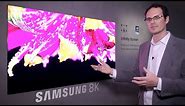 Samsung 8K QLED TV has a nearly invisible bezel