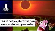 Los mejores memes del eclipse solar en México