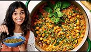 Chickpea Curry, an (almost) perfect one-pot meal