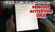 iPad 3 (A1430) Activation Lock Removed (Easy Guide)