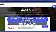 How to Activate A Visa Gift Card (EASY!)