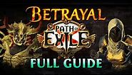 Path of Exile Betrayal - Immortal Syndicate FULL GUIDE [UPDATED]