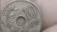1905 koninkrijk belgie 10 cen old coins