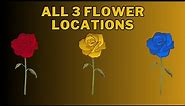 How To Get Flowers in Blox Fruits | All 3 Flower Locations (Red, Blue, and Yellow Flower)