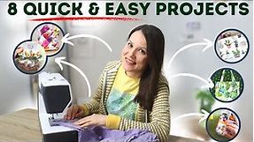 8 QUICK & EASY sewing projects that stood the test of time!