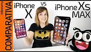 iPhone Xs MAX vs iPhone X -COMPARATIVA y novedades-
