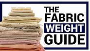 The Fabric Weight Guide: Materials, Calculation - Hero and Villain Style