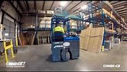 Combilift- Side loader Forklifts- Combi C-Series, CB and MR lifting Fenestration and Glass products