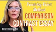Point by Point Method | Comparison Contrast Essay | English Writing Skills