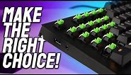 How To Choose The Right Mechanical Keyboard Switch For YOU