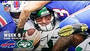 Buffalo Bills vs. New York Jets | 2022 Week 9 Game Highlights