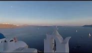 Oia Santorini Greece Sunset 4K