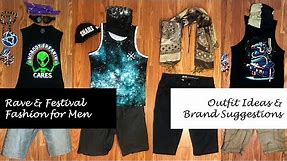 Festival Fashion and Rave Outfits for Men | Brand Suggestions