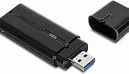 TRENDnet AC1200 Dual Band Wireless USB Adapter, 5 Gbps USB 3.0 Connection, Connect to Wireless N at Up to 300 Mbps, TEW-805UB