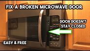 Repair a Broken Microwave Door Latch